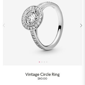 Vintage allure circle ring size 56 or 7.5